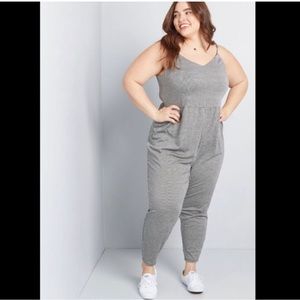 ModCloth sartorial enjoyment knit jumpsuit 2X